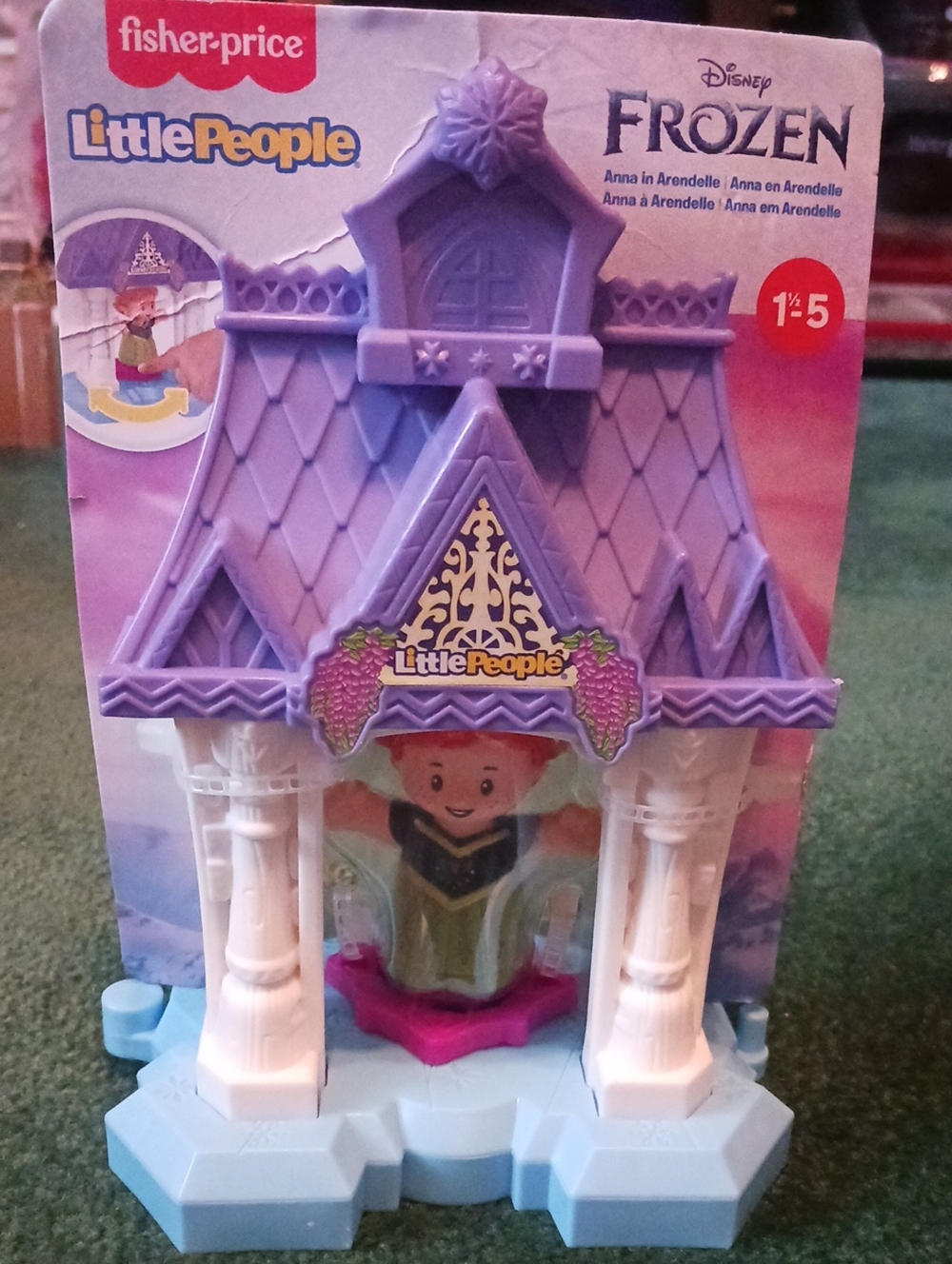 Disney Little People Anna With Castle NWT